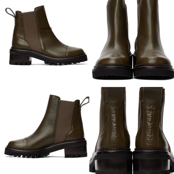 See by Chloe Khaki Mallory Boots - Picture 5 of 5